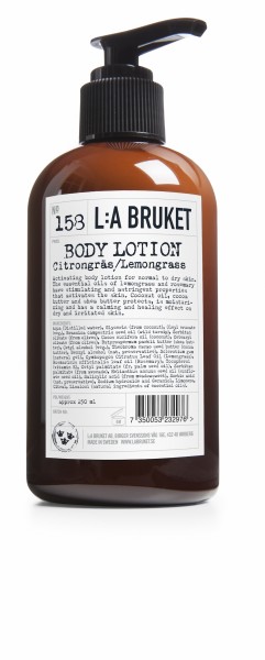 LA BRUKET N°158 Body Lotion Lemongrass